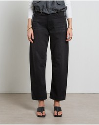 DRICOPER DENIM - Dina Cropped Barrel Jeans