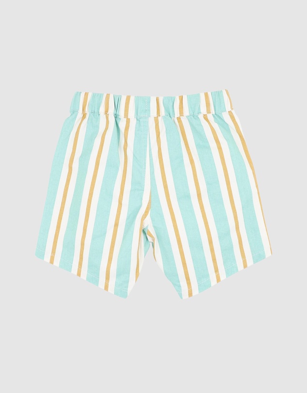 Fox & Finch - Surfs Up Stripe Shorts - Kids