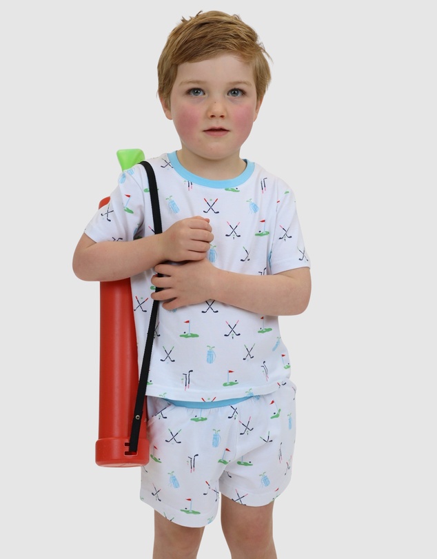 Sant And Abel - Kids Golf Short PJ Set