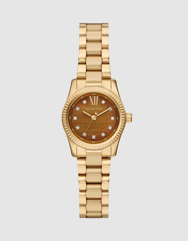 Michael Kors - Lexington Gold Tone Analogue Watch
