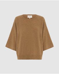 Huntly - Agnes Cashmere T Shirt