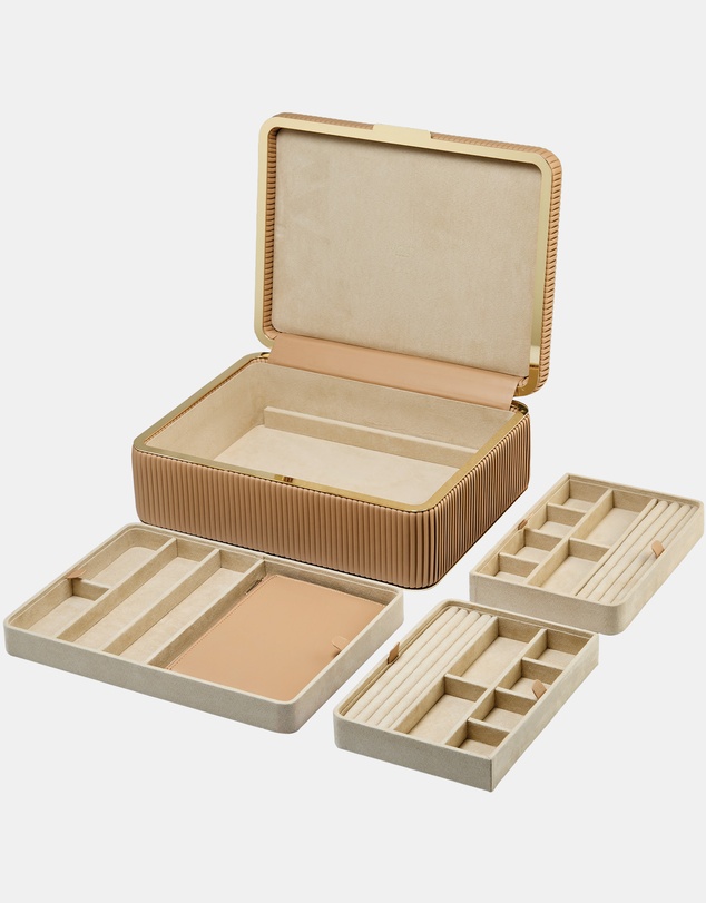 Wolf - Wolf Bella Large Jewellery Box Mocha