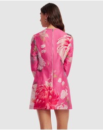 LEO LIN - Aliza Long Sleeve Mini Dress