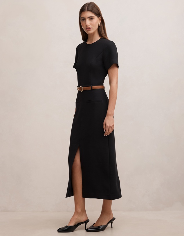 Forever New - Bailee Belted Tailored Midi Dress