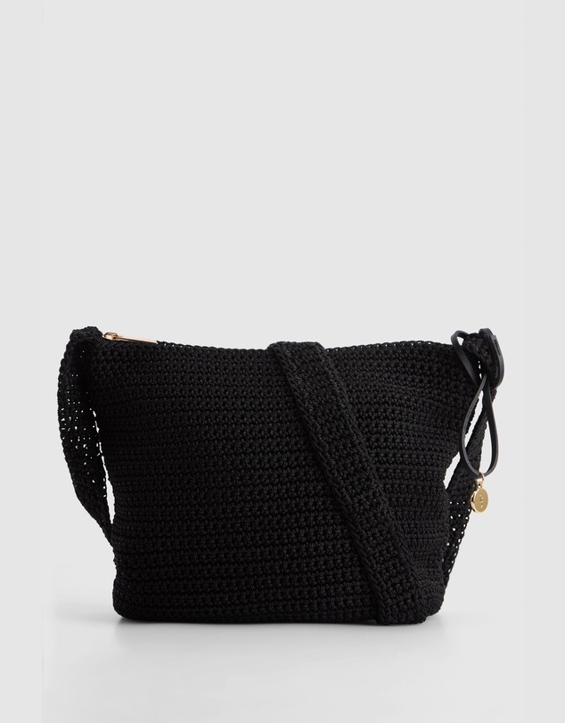 Laura Jones - Rayon Crochet Crossbody Bag