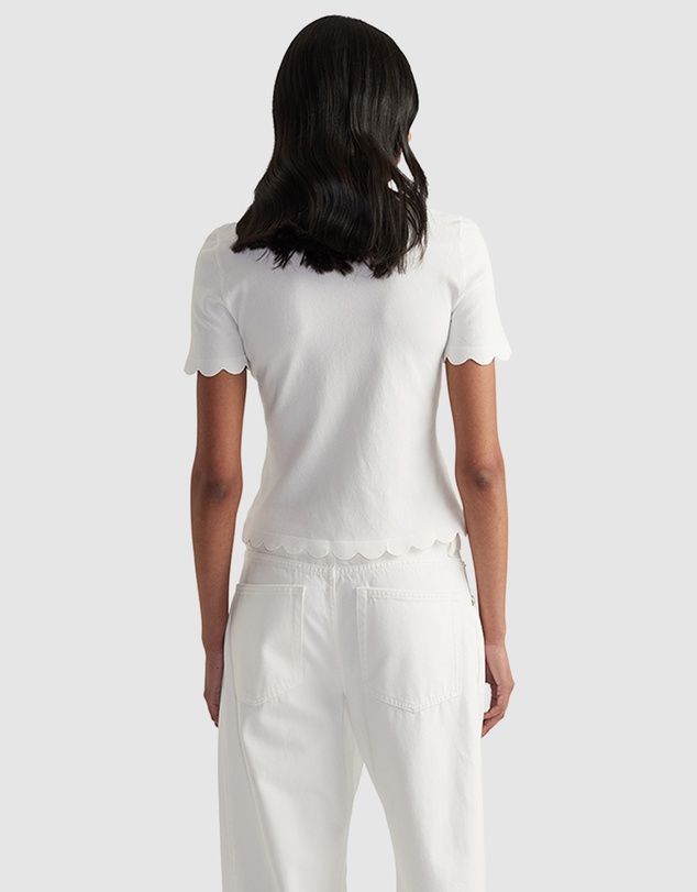 Decjuba - Kai Scallop Edge Tee