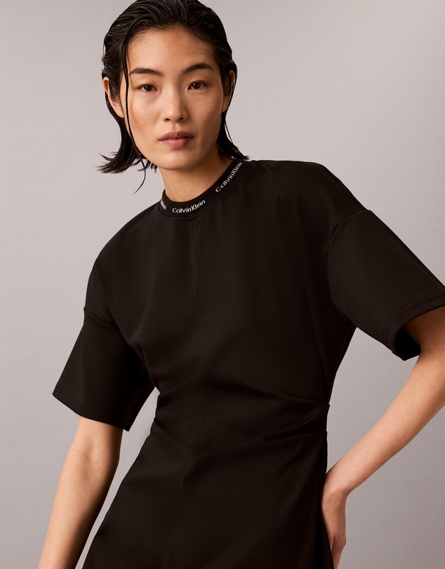 Calvin Klein Jeans - Logo Rib Interlock Dress