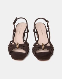 Loeffler Randall - Minna Strappy Mid Heel Sandal W/ Hardware