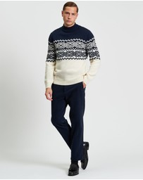 Ben Sherman - Mono Fairisle Crew