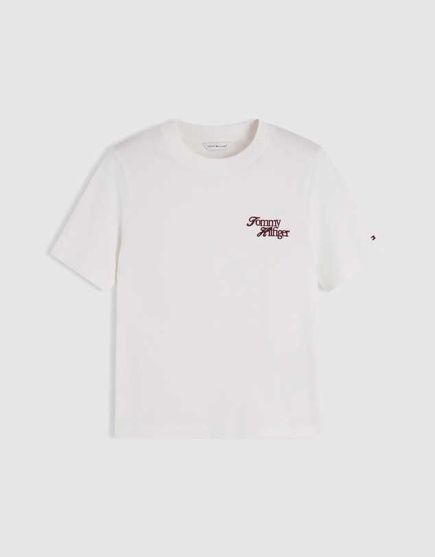 Tommy Hilfiger - Logo Jersey Crew Neck T-Shirt