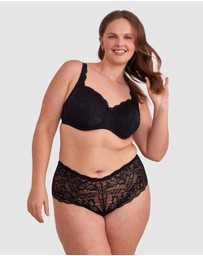 Bras N Things - Romance Shortie - Black