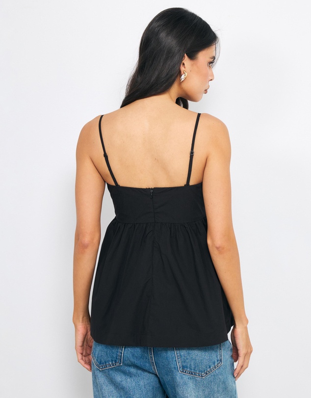 AERE - Sofia Removable Strap Bandeau Top