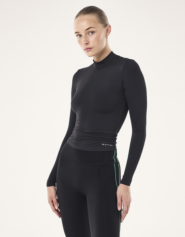 P.E Nation - Foundation Mock Neck LS Top