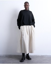 TOPSHOP - Balloon Hem Sweat