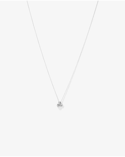 Michael Hill - Cubic Zirconia Knot Pendant Necklace in Sterling Silver