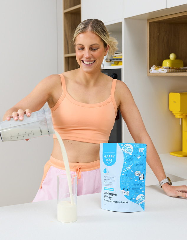 Happy Way - Vanilla Collagen Whey Protein Powder