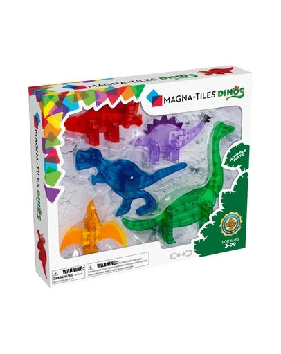 Magna-Tiles - MAGNA-TILES - Dinos - 5 Piece Set