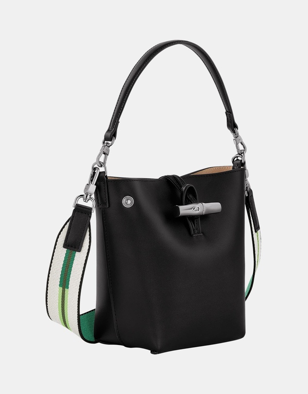 Longchamp - Le Roseau Leather Bucket Bag - XS