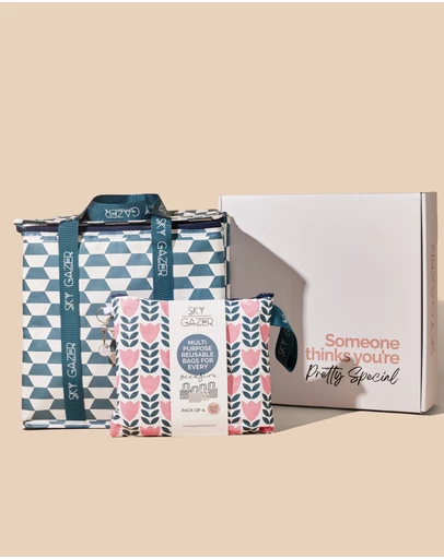 Sky Gazer - Shopping Bundle- Gift Box Hamper- Navy