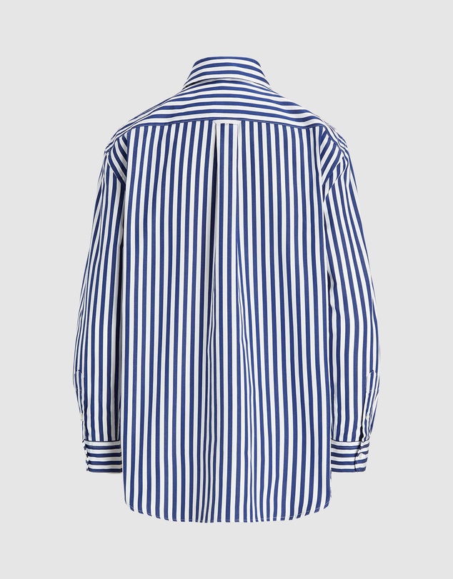 Polo Ralph Lauren - Oversize Fit Striped Cotton Shirt - The ICONIC Exclusive