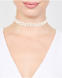 Lovisa - Gold Plated Pearl Choker Necklace