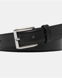 Buckle - Frankie. Australian Made Classic Leather Belt. 30mm width