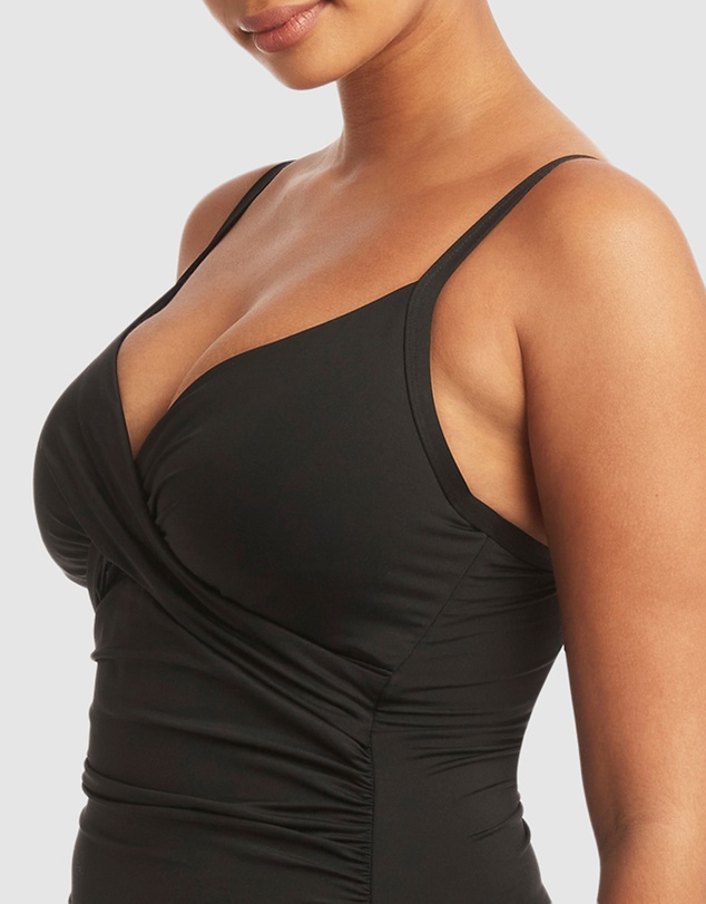 Sea Level Australia - Essentials Twist Front DD/E Tankini Top