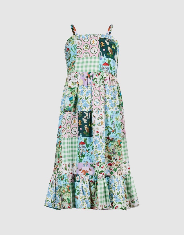 Fleur Harris - 'The Magic Faraway Tree' Magical Dress in Patchwork