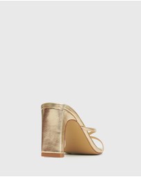 Betts - Gigi Square Toe Heeled Mules