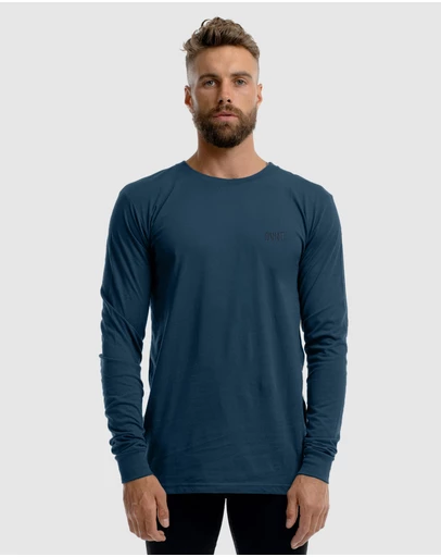 DVNT - Drop Mono Embroidery Long Sleeve Tee