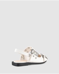 Verali - Clea Slingback Buckle Flats