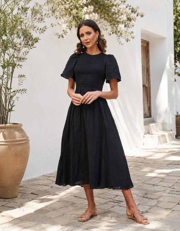 Esther & Co - Iolana Dress - Black