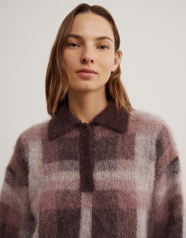 Witchery - Check Polo Knit