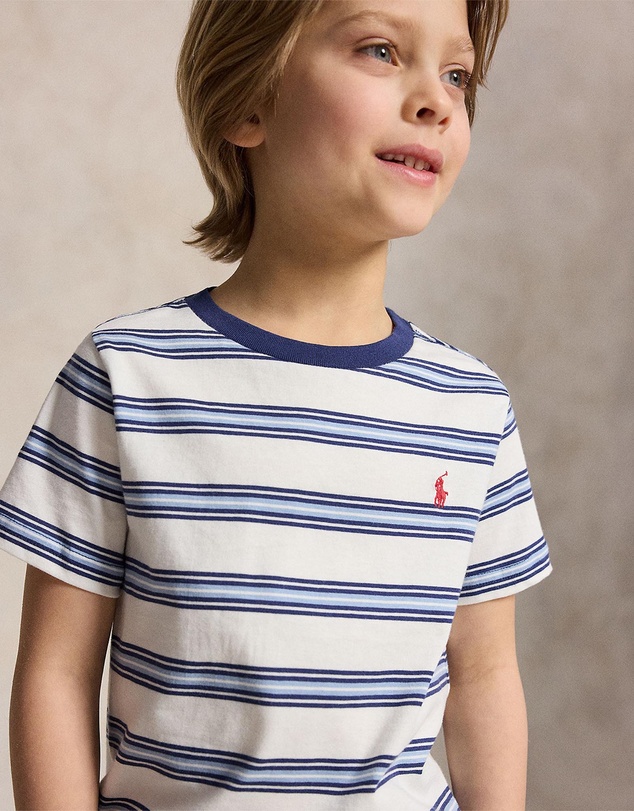 Polo Ralph Lauren - Striped Cotton Jersey Tee - Kids