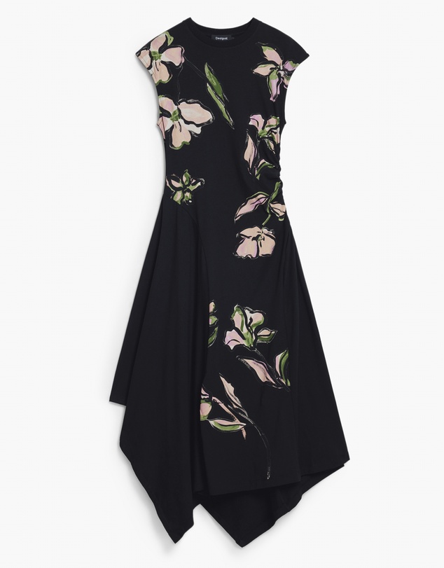 Desigual - Irregular floral dress