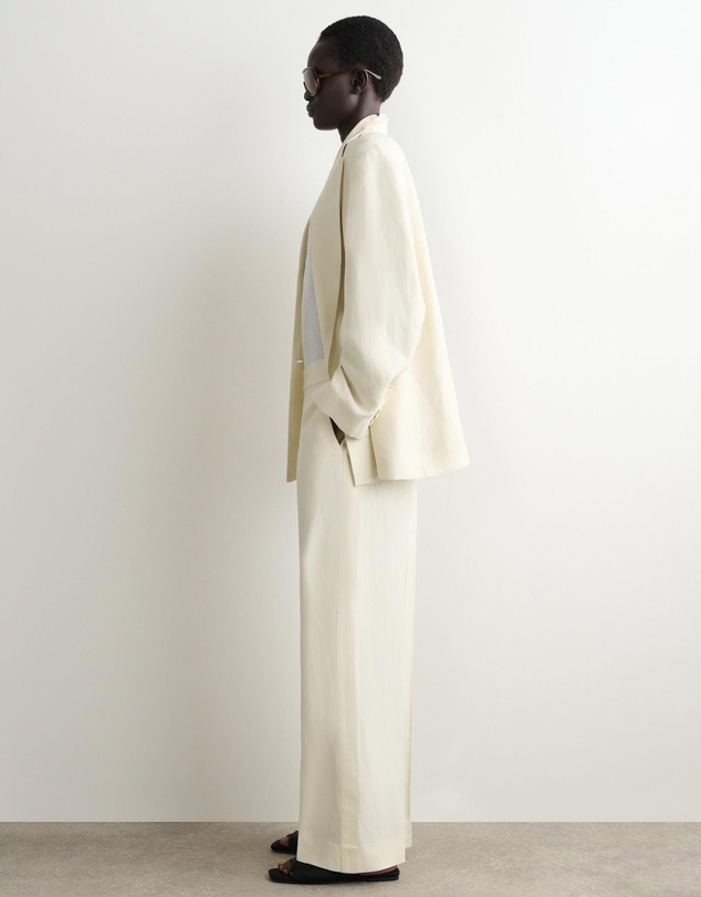 COS - Tailored Linen Blend Trousers
