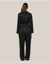 Papinelle - Sylvie Silk Wrap PJ Set