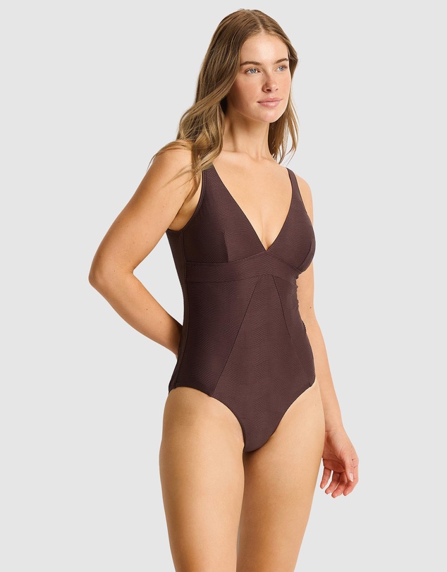 Sea Level Australia - Zen Scoop Back Panel Line One Piece