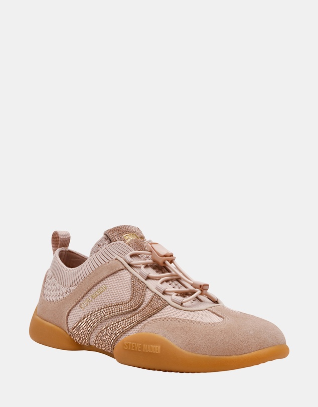 Steve Madden - Biscotti-R Rose Gold Blush Sneakers