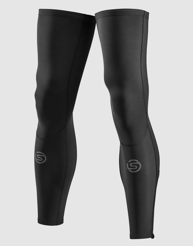 SKINS - SKINS Compression Men's Cycle Cycling Leg Warmer Black