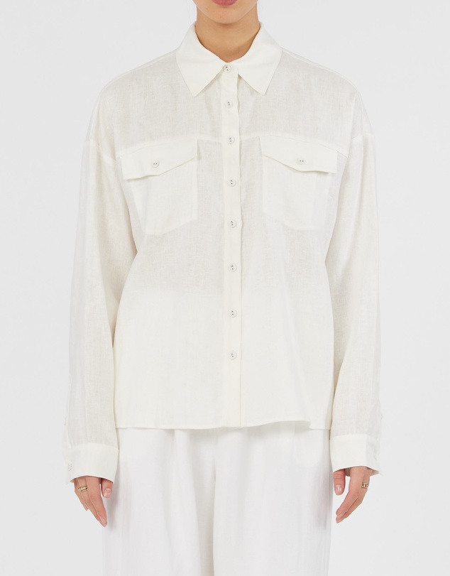 Amelius - Byron Linen Overshirt
