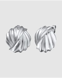 Elli Jewelry - Earrings Stud Grooves 925 Sterling Silver