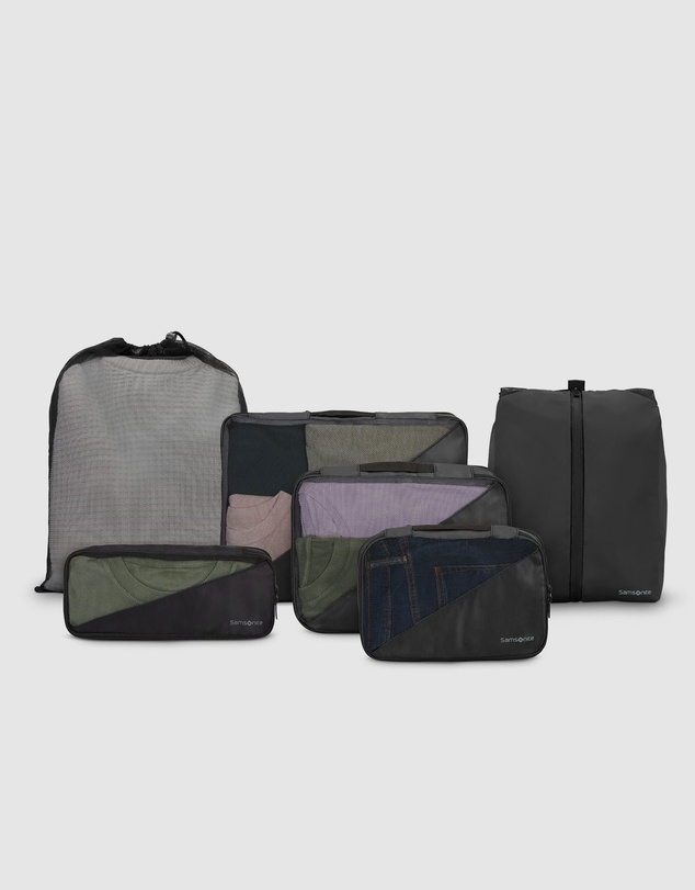 Samsonite - Travel Essentials Compression Packing Cubes (Set Of 6)