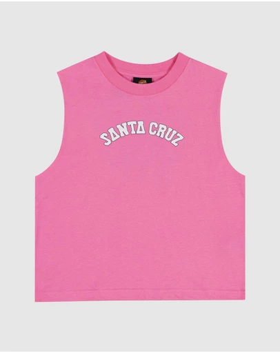 Santa Cruz - Field Strip Centre Muscle Tank Top - Teens
