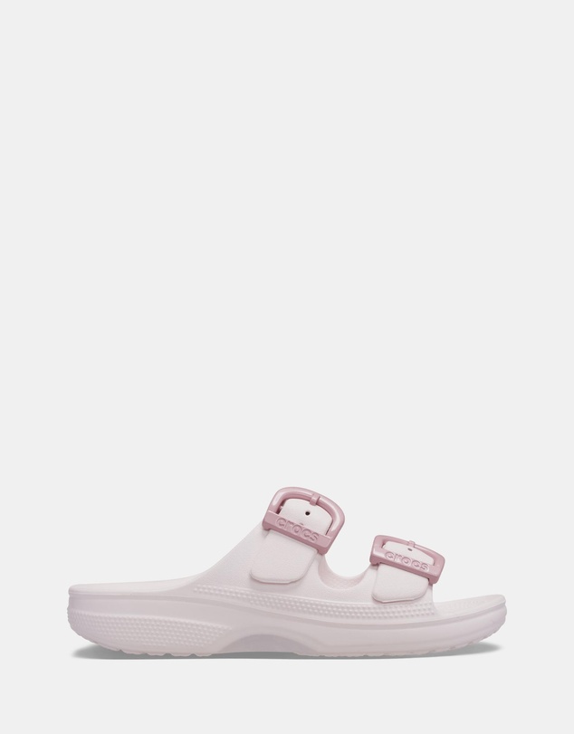 Crocs - Saturday Enamel Buckle Sandals - Women's
