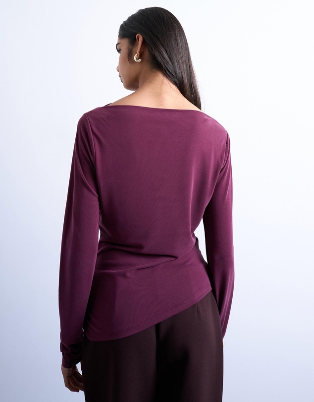 TOPSHOP - Cupro LS Hitch Side Detail Top