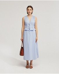 Oxford - Sienna Cotton Top