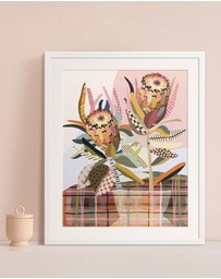 Journey Of Something - Paint by Numbers - Two Proteas