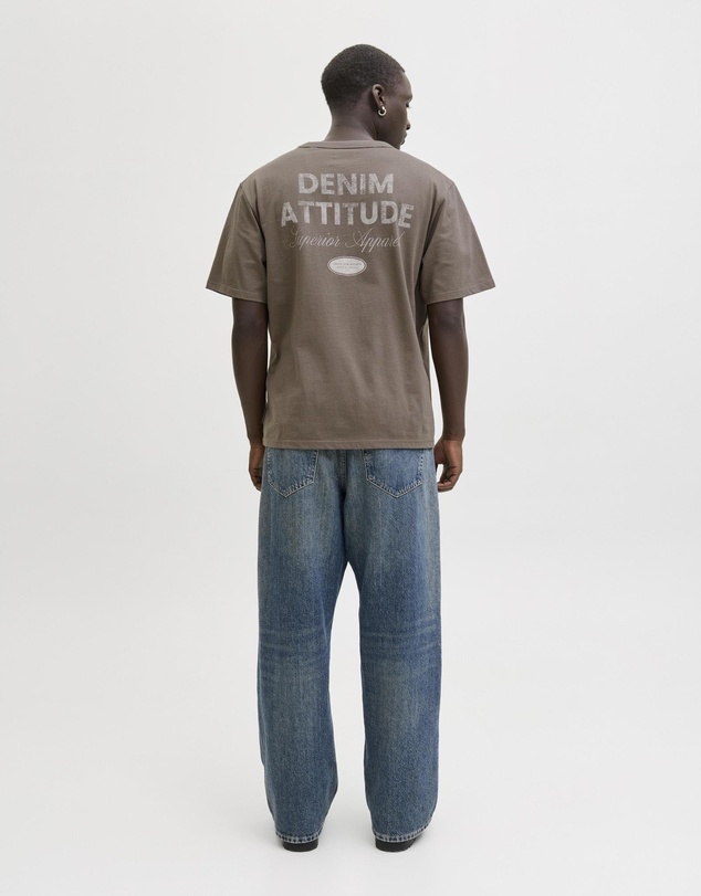 Jack & Jones - Jjedover Graphic SS Crew Neck Tee