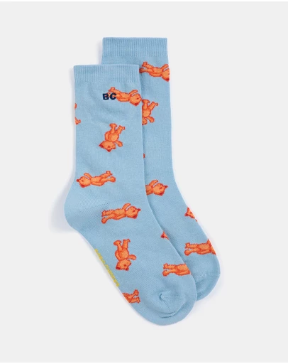 Bobo Choses - Softpaw Monster All Over Long Socks - Babies-Kids